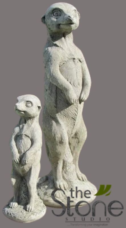 Meerkat Fibre Garden Statue