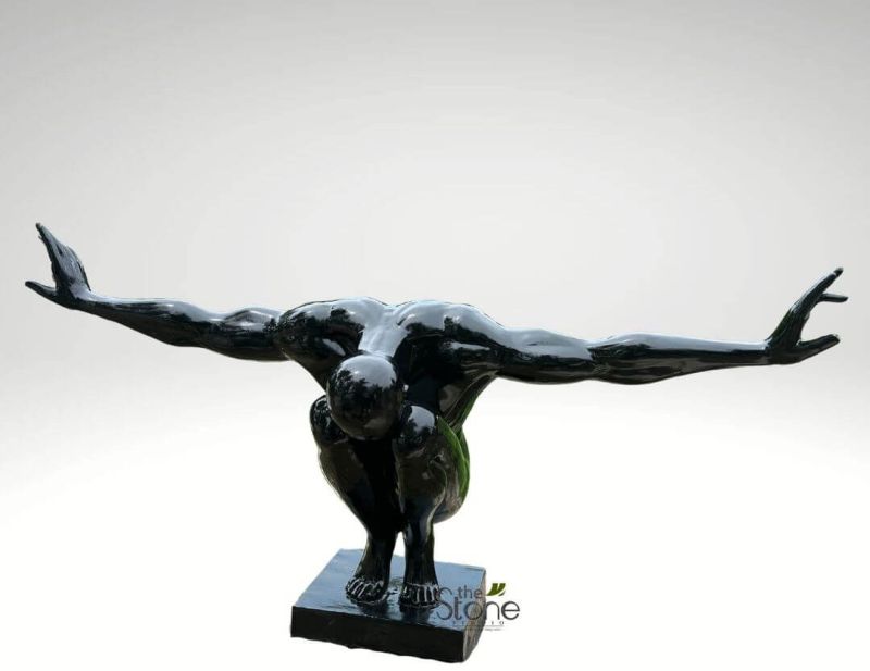 Olympic Man Sculpture 5.5ft