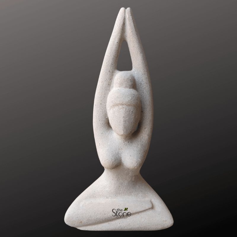 Yoga Pose Statue 18 Inch