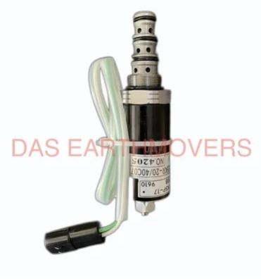 Excavators Control Valve Solenoid For Hydraulic