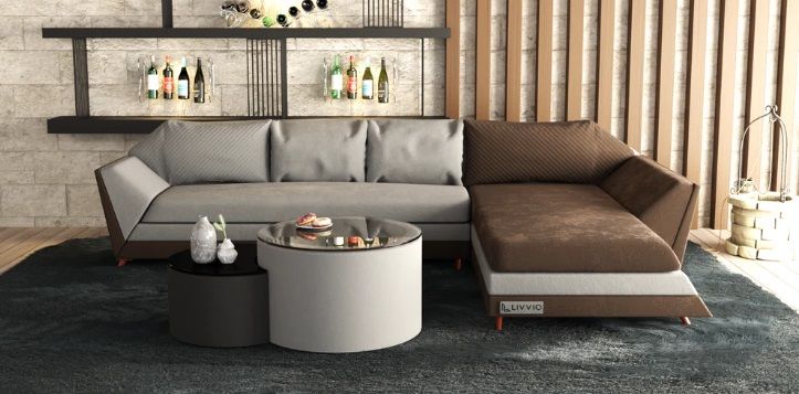 Abbey L-shape 5 Seater Sofa