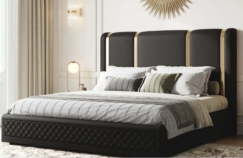Raven Upholstered Bed