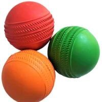 Cricket Rubber Balls For Kids, Color : Multi Color