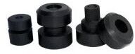 Rubber Mounts, Color : Black