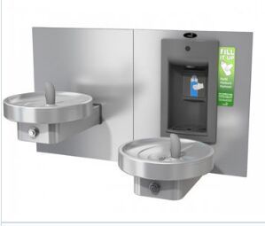 Non Refrigerated Bi Level Integrated Sports Bottle Filler