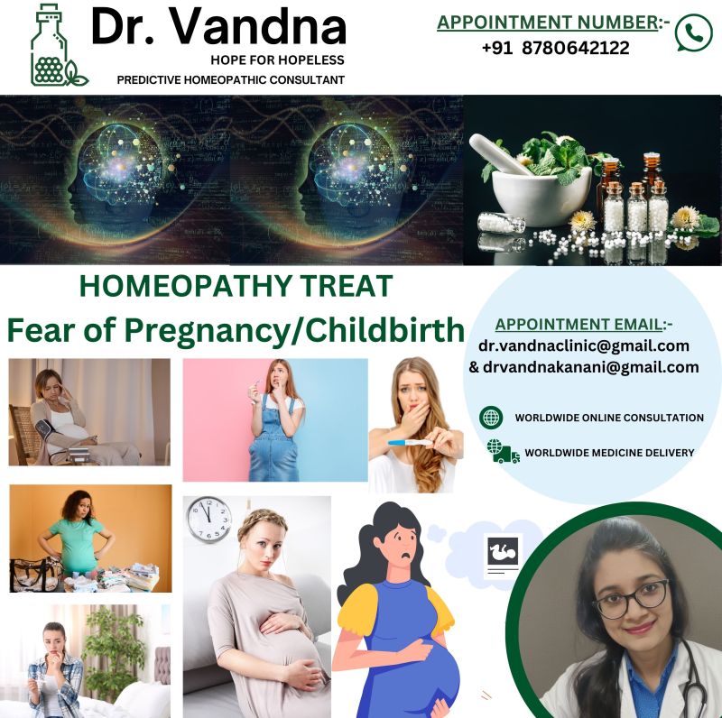 Online Homeopathy Consultation for Fear OF Pregnancy/childbirth