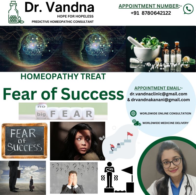 Online Homeopathy Consultation for Fear OF Success