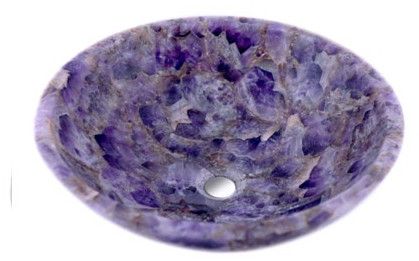 Amethyst Wash Basin, Color : Purple for Bathroom Sink