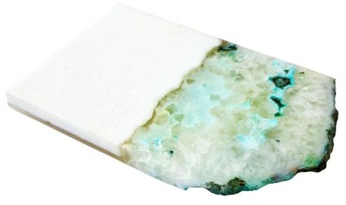 Green Agate Marble Platter