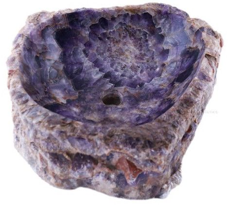 Natural Cut Amethyst Basin