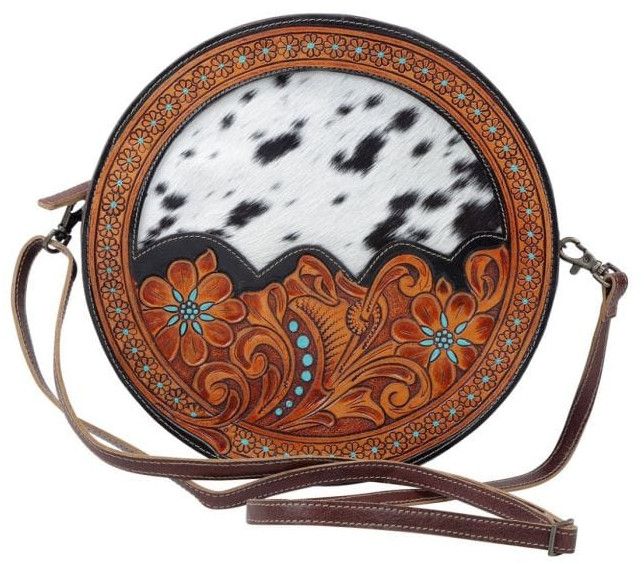 Ladies Leather Crossbody Bag