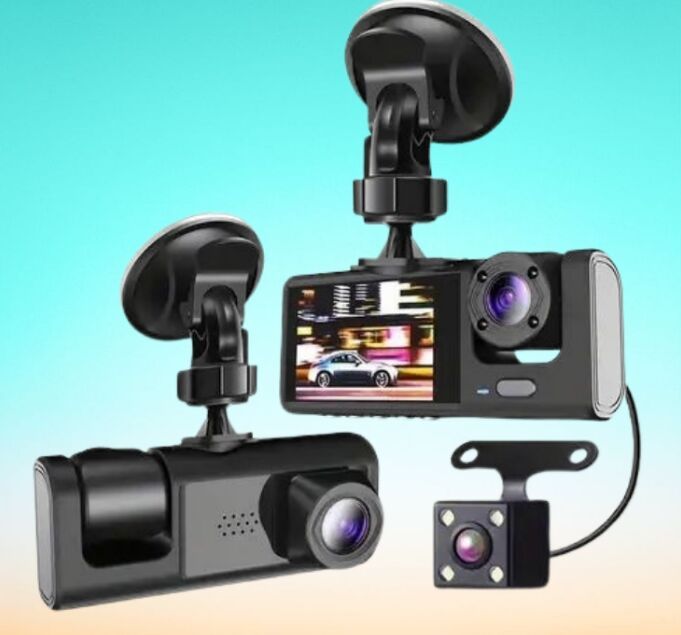 Tripple  Dash Camera