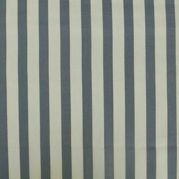 Cotton Beau Blue Bangal Stripe Woven Fabric