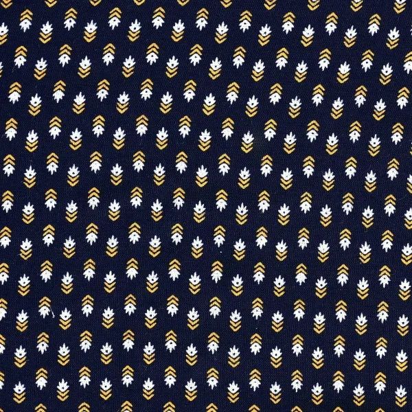 Modal Black Base All Over Print Fabric