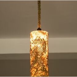 Cylindrical Hanging Lamp