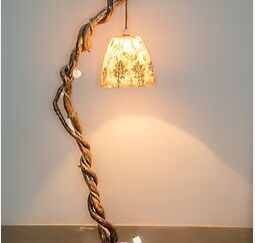 Wooden Hanging Floor Lamp Standard, Weight : Varies