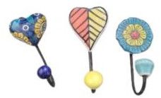 Blue Pottery Ceramic Assorted Designer Single Hangers