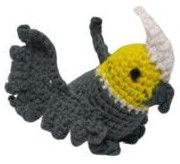 Crochet Macaw Soft Toy