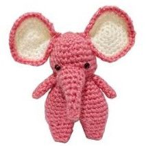 Gulabo Crochet Amigurumi Elephant Soft Toy