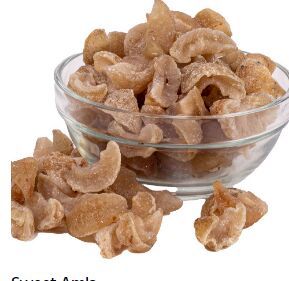Dried Sweet Amla, Color : Brown