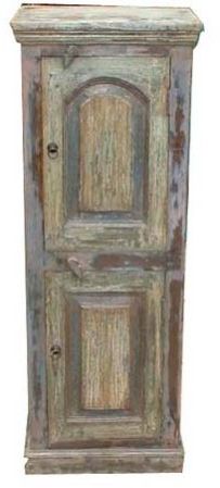 Wooden Antique Two Door Corner Racks