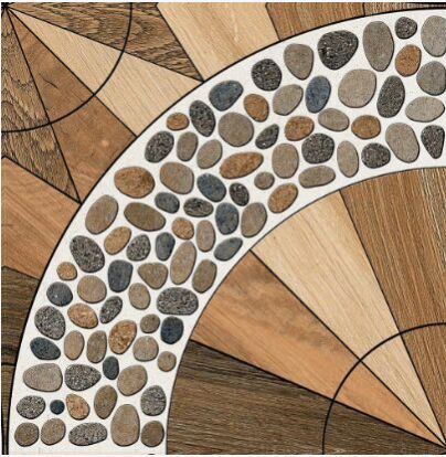 Arch Stone Wood Designer Tiles