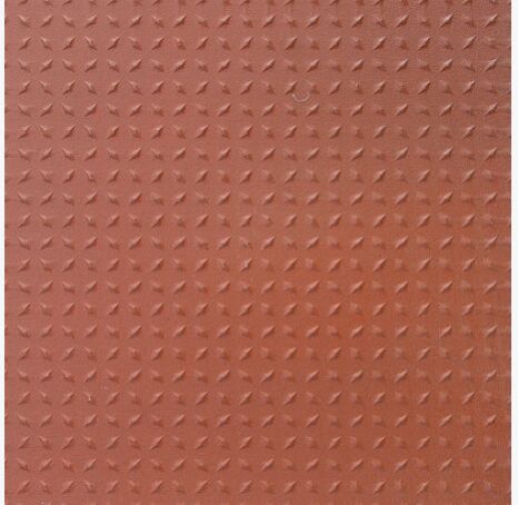 Block Check Terracotta Plus High Traffic Tiles