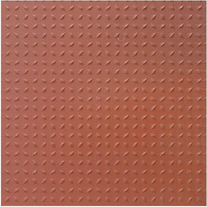 Checkered Terracotta Heavy Duty Tiles