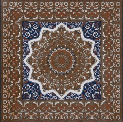 Karpet Rust Mix Designer Tiles