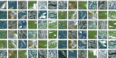 Ocean Swimming Pool Tiles