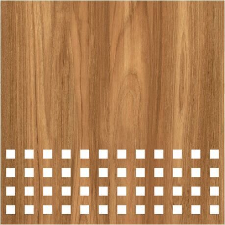 Teak Cube Step High Traffic Tiles