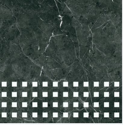 Verdana Step Cube Designer Tiles