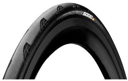 Continental Grandprix Bicycle Tyre 700x25C, Color : Black