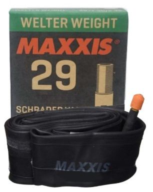 Rubber Maxxis Bicycle Tube 29x1.90/2.35 SV35, Color : Black