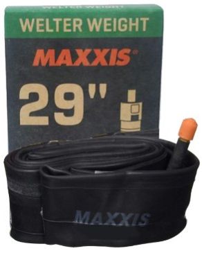 Rubber Maxxis Bicycle Tube 29x2.20/2.50 FV48, Color : Black