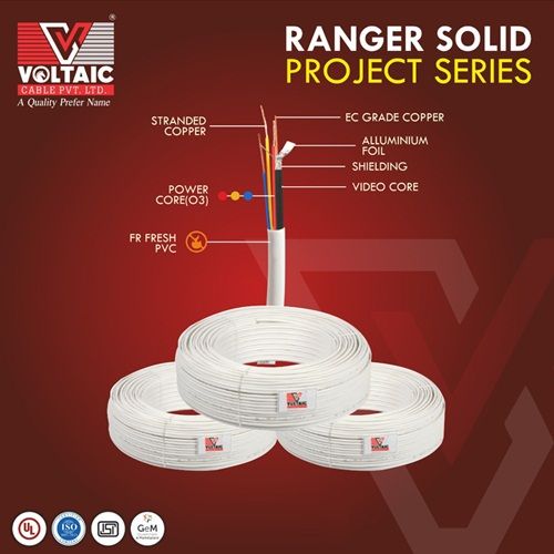 Voltaic Ranger Solid Project Series 3+1 CCTV Cable