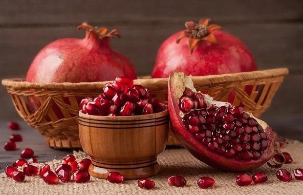fresh pomegranate