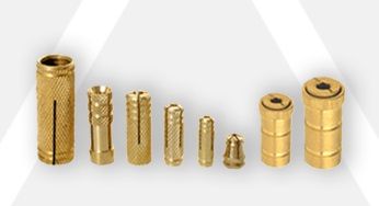 Brass Round Stud Anchors