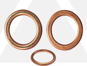 Copper Asbestos Rings