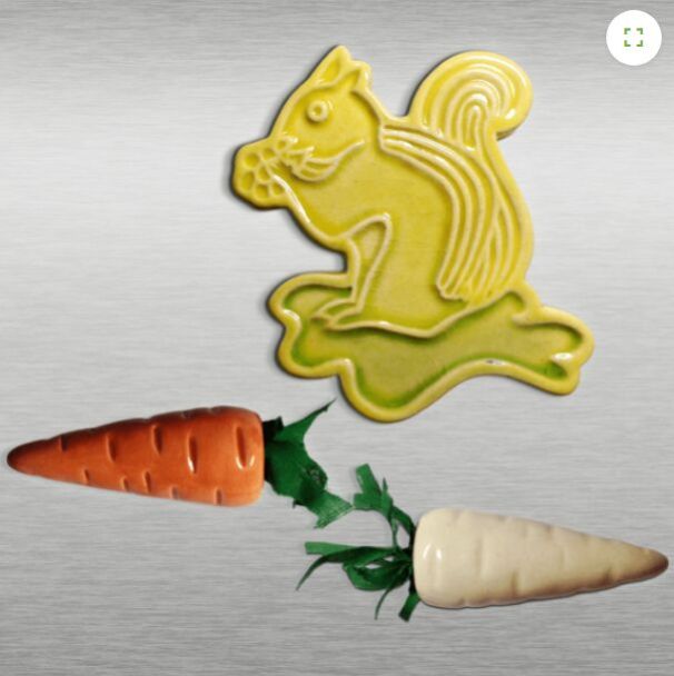 Squirrel Loves Fridge Magnets