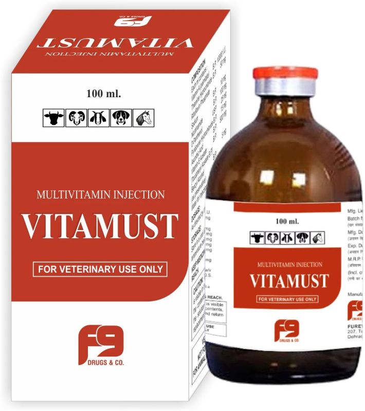 Vitamust Veterinary Injections