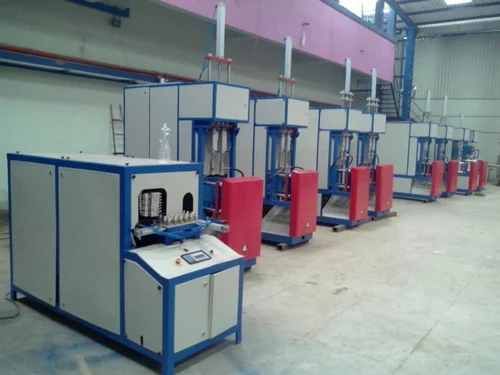 4 Cavity Semi Automatic PET Blowing Machine