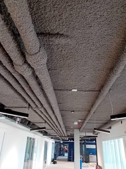 Acoustic Spray Plaster