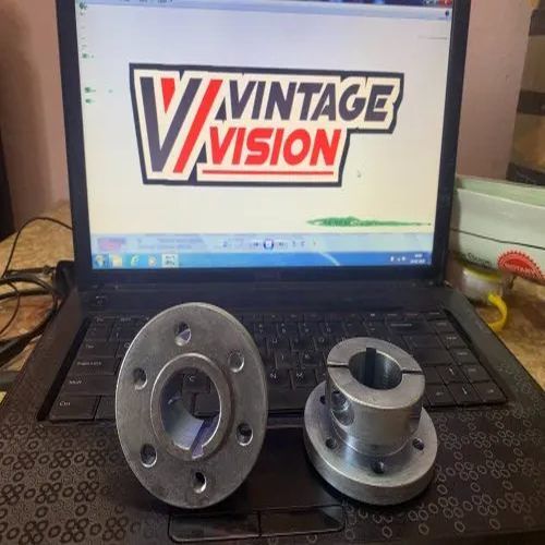 Vintage Vision Go Kart Steel Wheel Hub
