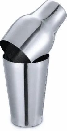 2 PC Cocktail Shaker Glossy 500 Ml
