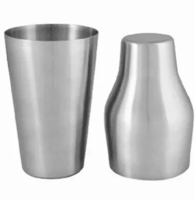 2 PC Cocktail Shaker Satin 500 Ml