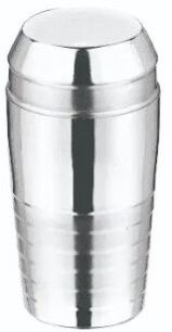 2 PC Cocktail Shaker with Strainer 750 Ml
