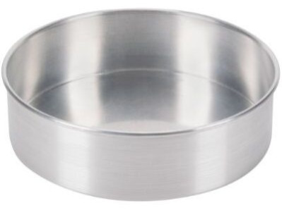 Aluminium Cake Pan 10 X 2, Color : Silver