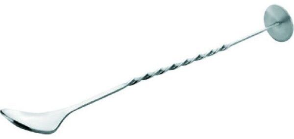 Bar Spoon Half Twisted with Masher – 31.5 Cm