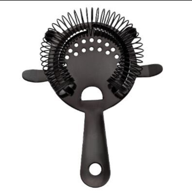 Black Pvd 4 Prong Bar Strainer